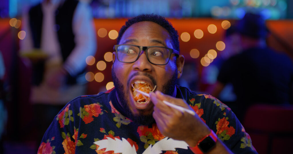 color grading commercial for restaurant